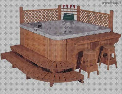 Las mejores piscina madera cubierta jacuzzi madera