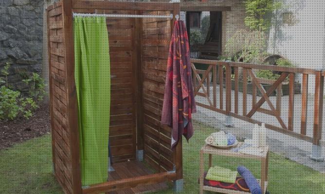 Las mejores marcas de duchas piscina ducha de madera exterior