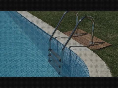 Review de escalera de piscina de 3 escalones barata