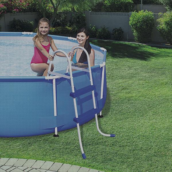 Review de escalera piscina desmontable 84 cm