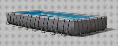 Review de intex piscina hinchable intex ultra frame 488x132 cm