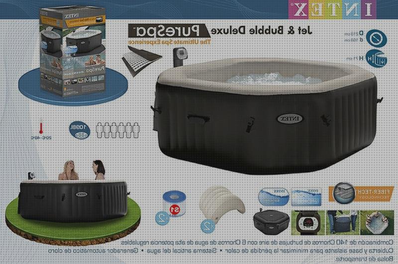 ¿Dónde poder comprar Más sobre piscina desmontable intex rectangular 220x150x60 cm intex intex spa hinchable burbujas 6 personas 1098 litros?