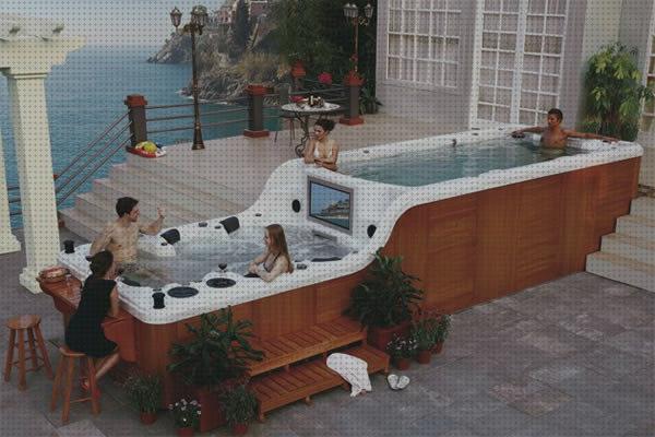 Review de jacuzzi de lujo exterior