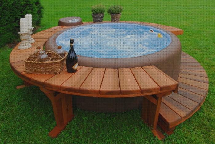 Las mejores marcas de jacuzzi exterior hinchable con madera piscina madera jacuzzi exterior acabado madera