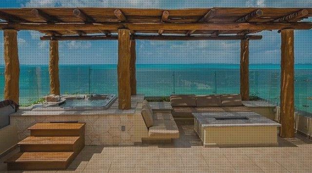 Los mejores 30 Jacuzzis Exteriores Con Pergolas