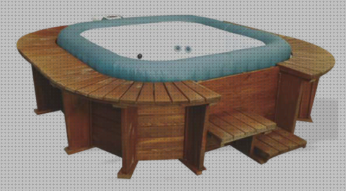 Review de jacuzzi exterior hinchables borde madera