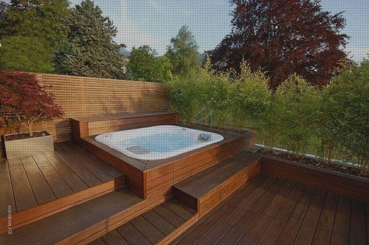 TOP 28 jacuzzis jardines madera