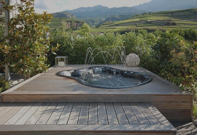 Las mejores marcas de jacuzzis jacuzzi rustico exterior