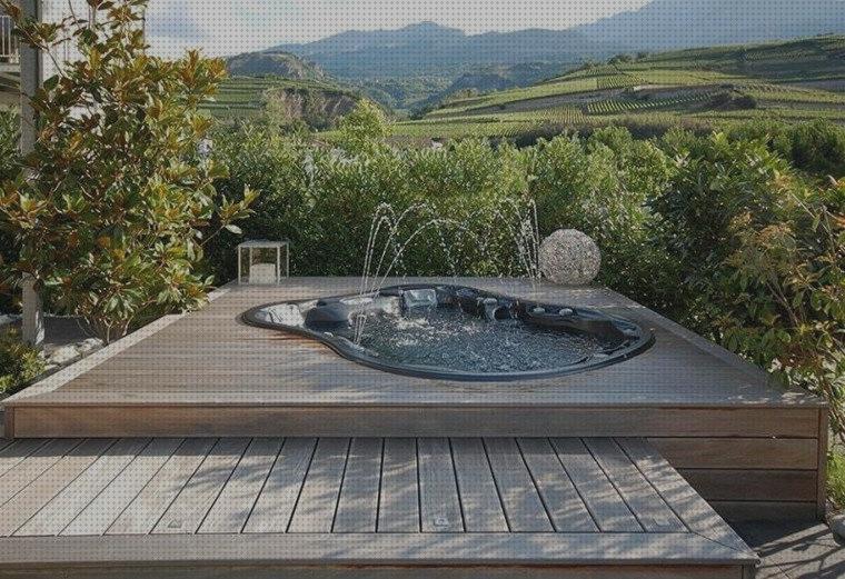 Review de jacuzzi rustico exterior