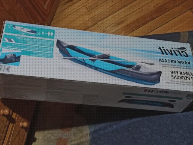 Review de kayak hinchable biplaza