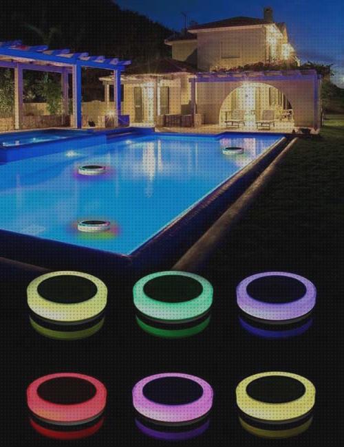 Review de luces led piscina solar