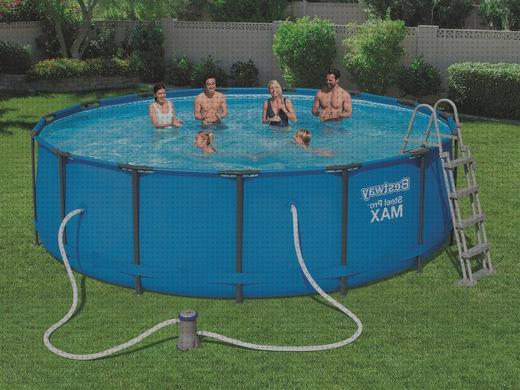 Los mejores 35 Packs De Piscinas Desmontables Tubulares Bestway Steel Pros