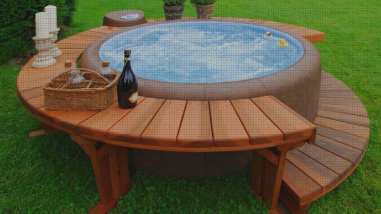 Review de pequeño patio pequeño jacuzzi exterior