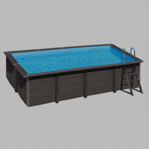 Las mejores aceros piscinas piscina acero rectangular desmontable