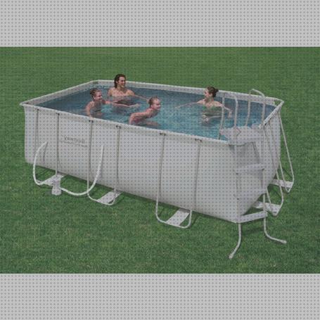 Las mejores piscina desmontable bestway frame piscina bestway piscina bestway rectangular frame 412x201x122