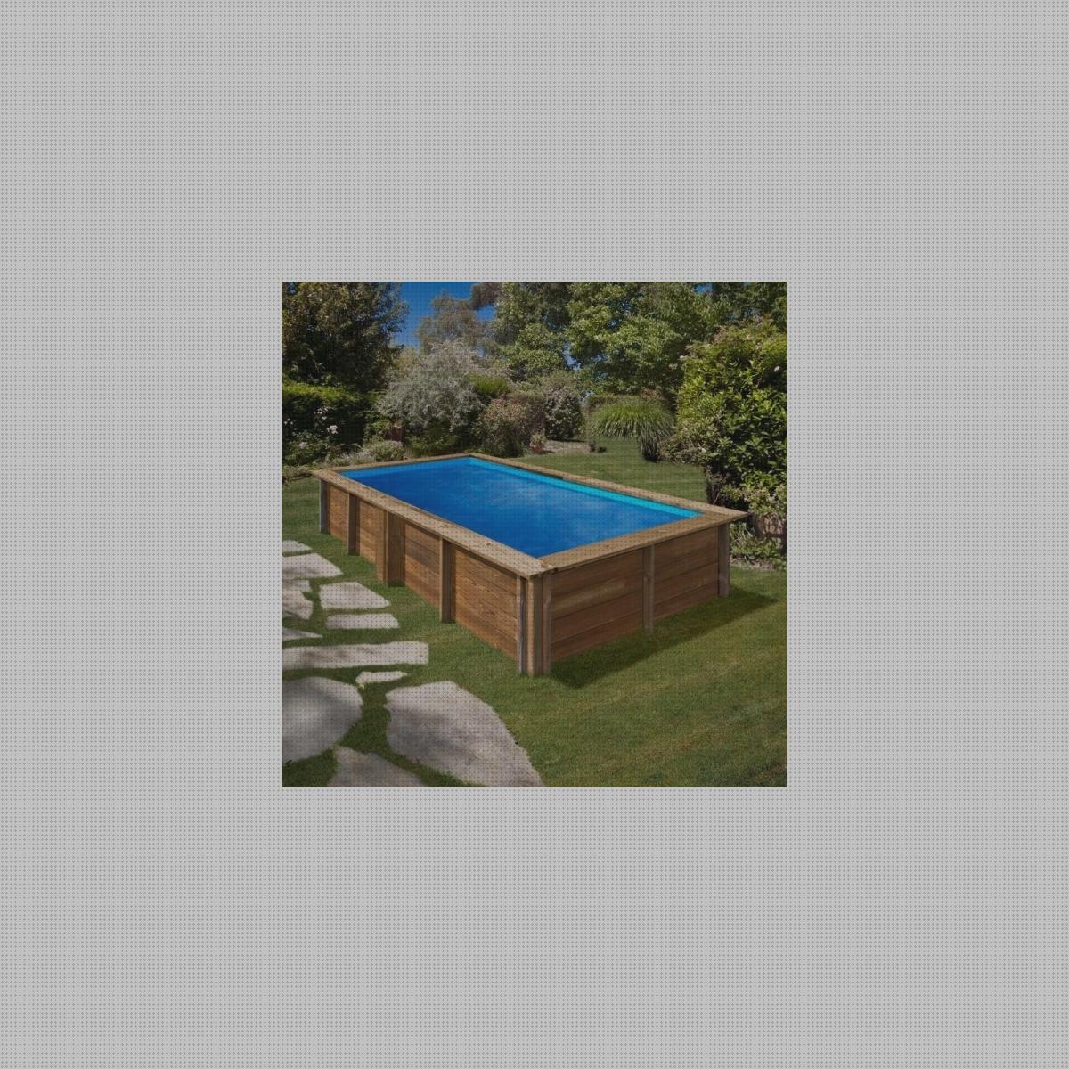 ¿Dónde poder comprar maderas piscinas piscina de madera desmontable rectangular?