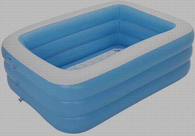 Review de piscina de plástico rectangular de 90