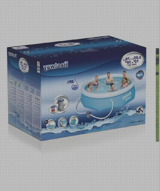 Review de piscina desmontable 244x76cm intex 28110