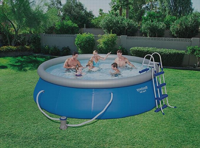 Las mejores piscina hinchable bestway fast set 366 x 91 piscina bestway piscina desmontable bestway fast set 366 x 91 cm