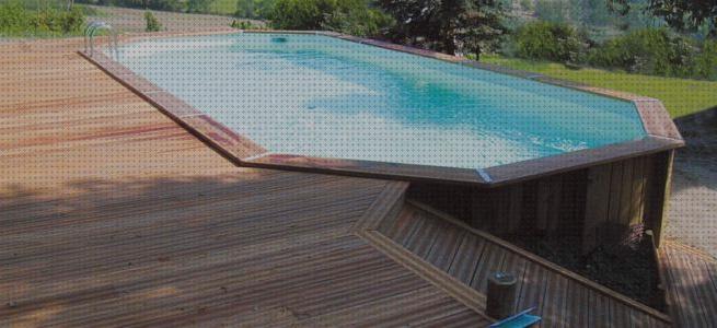 Las mejores marcas de piscina madera piscina desmontable con madera alrededor