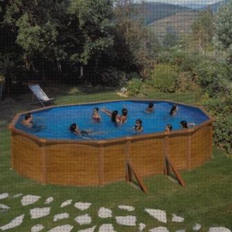 Las mejores 300 piscina desmontable de acero ovalada 300