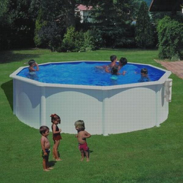 Review de piscina desmontable de acero redonda blanca