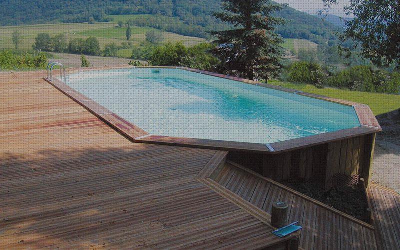 Review de piscina desmontable de madera elevable