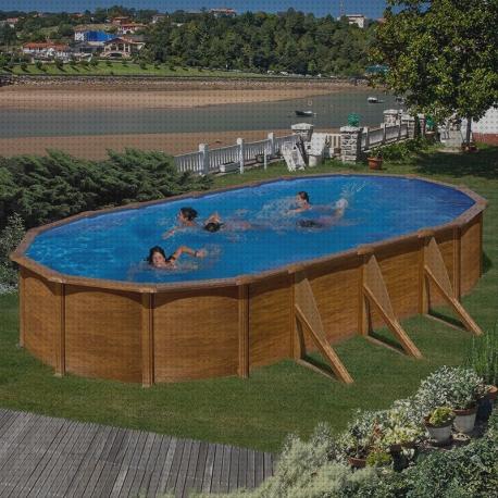 Las mejores maderas desmontables piscinas piscina desmontable de madera ovalada