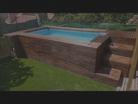 Las mejores piscina desmontable forrada madera