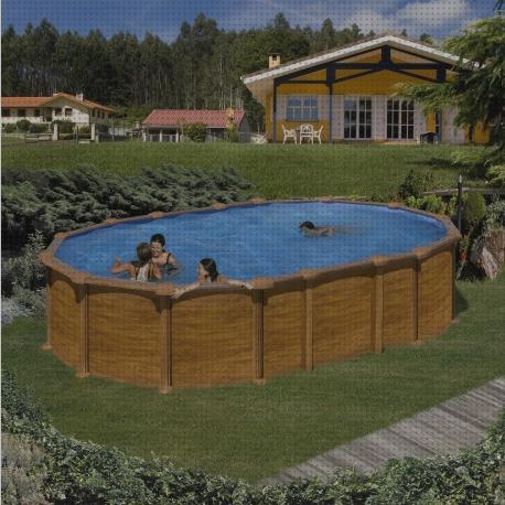 ¿Dónde poder comprar rattan piscina desmontable gre ovalada rattan 500x350x132?