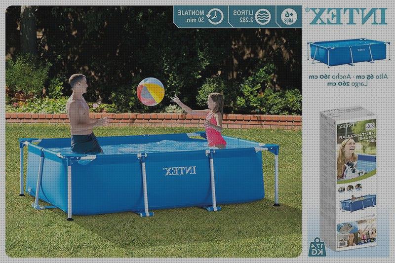 Las mejores piscina desmontable intex ultra frame intex piscina desmontable intex small frame 260x160x65 cm 2