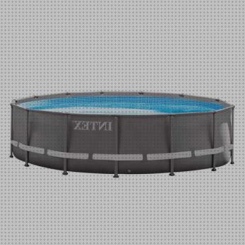 Review de piscina desmontable intex ultra frame 427x107 cm