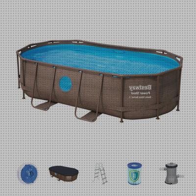 Las mejores piscina desmontable rectangular bestway piscina bestway piscina desmontable ovalada bestway