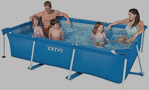 Las mejores rectangulares desmontables piscinas piscina desmontable rectangular 4 60 largo