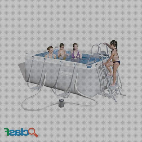 Review de piscina desmontable rectangular 488x274x122 cm