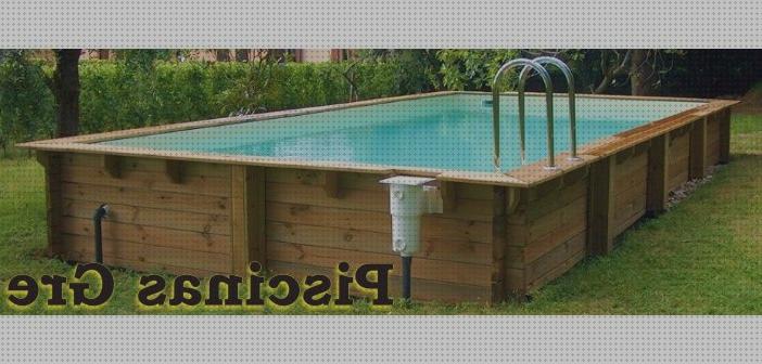 Las mejores marcas de piscina madera piscina desmontable rectangular madera