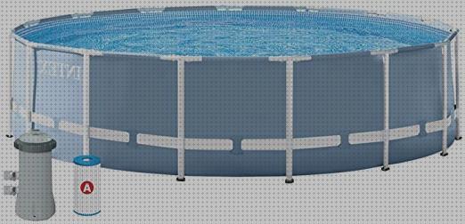 Review de piscina desmontable redonda 457x122 cm steel pro maximo bestway