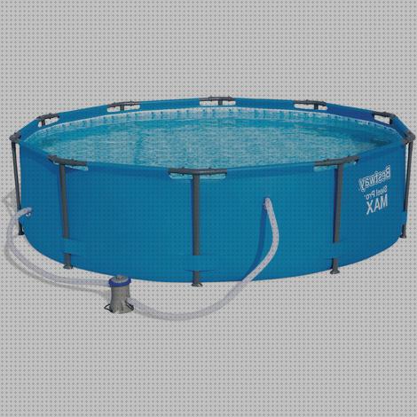 Opiniones de las 35 mejores Piscinas Desmontables Tubulares Bestway Steel Pros 305x76