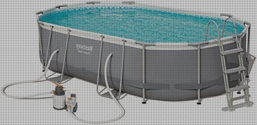 Review de piscina desmontable tubular con depuradora de agua