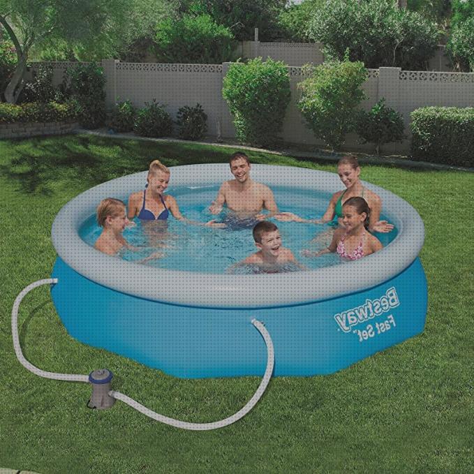 Review de piscina fast set red 305 x 76 cm bestway