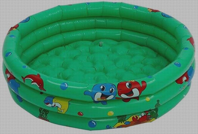 Review de piscina hinchable agua verde