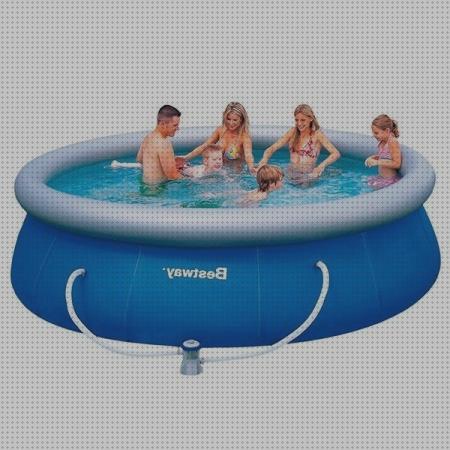 Review de piscina hinchable bestway fast set 366 x 91