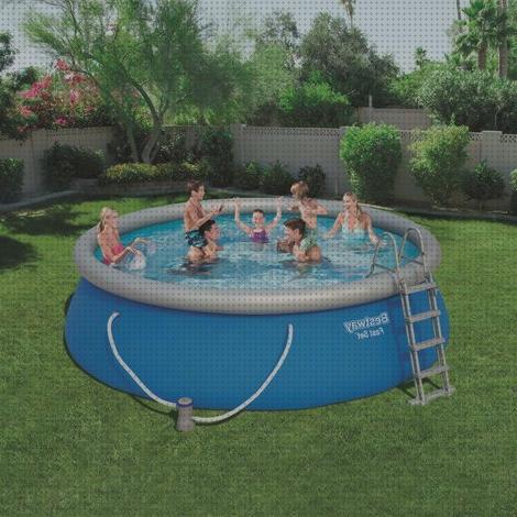 Review de piscina hinchable bestway fast set 457x122