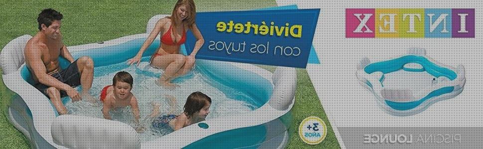 Las mejores piscina hinchable asientos piscina hinchable con asientos 229x229x66 cm