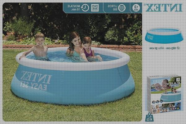 Las mejores 39 Piscinas Hinchables Intex 183x51