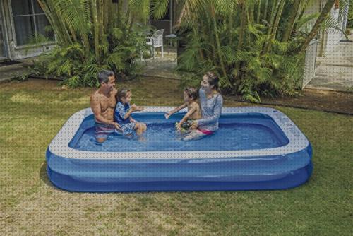 Opiniones de las 45 mejores Piscinas Hinchables Nataciones Bestway Rectangulares Azules Blancas