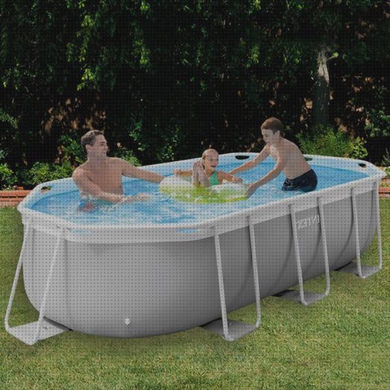 Las mejores marcas de piscina desmontable ultra frame piscina hinchable oval frame 200 x 400