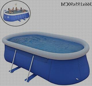 Review de piscina hinchable ovalada