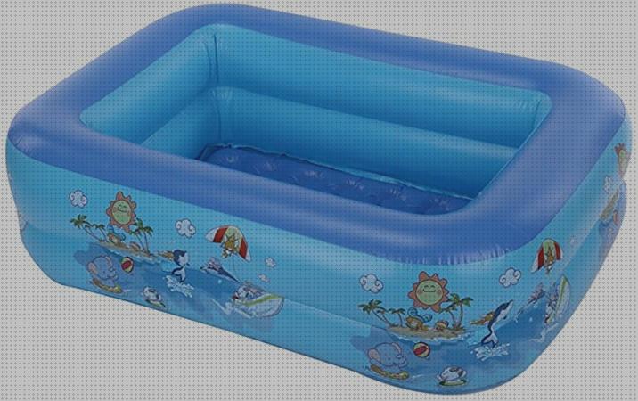 Review de piscina hinchable plastico niños