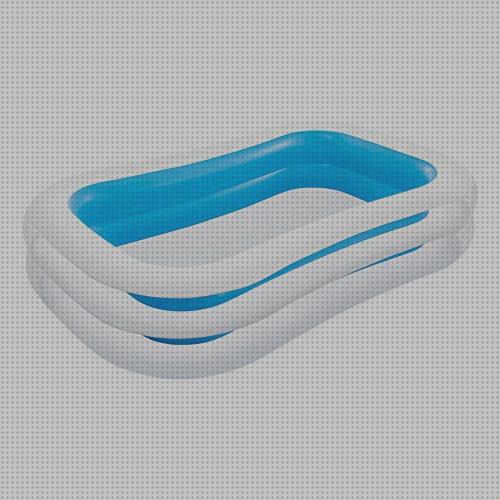 Review de piscina hinchable rectangular barata